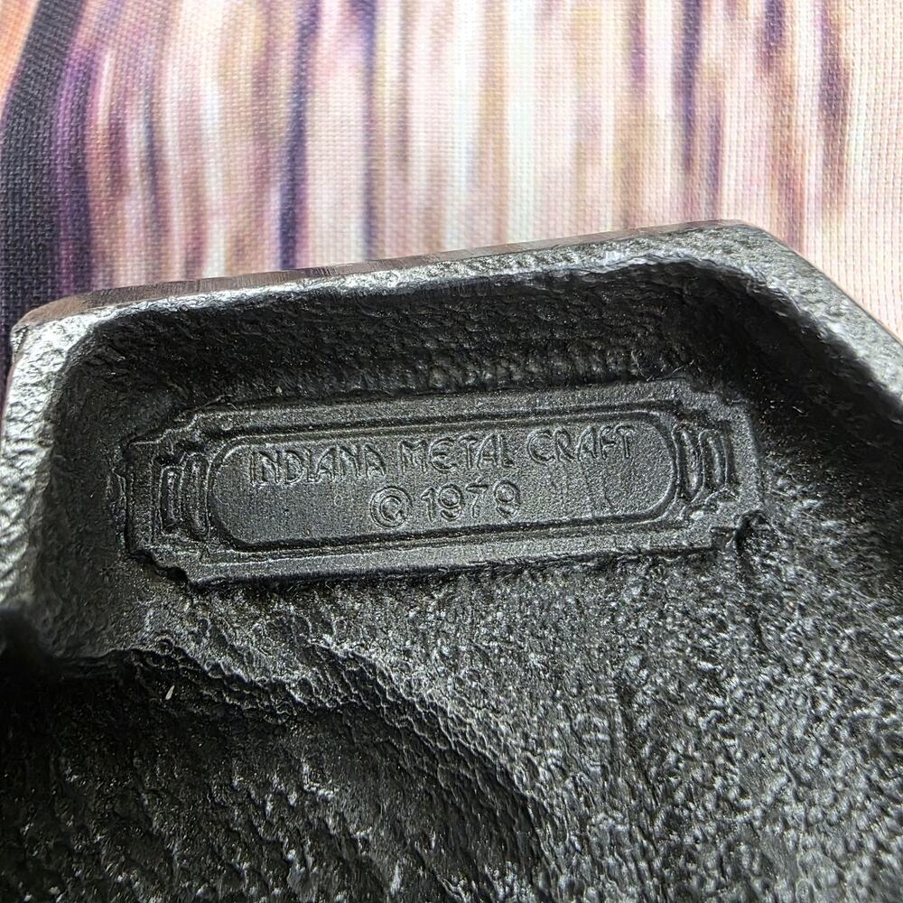 Vintage 1978 Indiana Metal Craft Truck Belt Buckle Semi Tractor Pewter USA - Picture 6 of 10